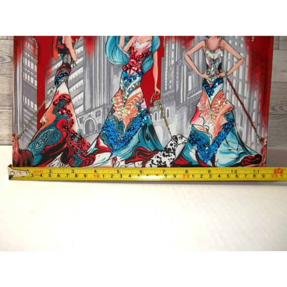 WOMEN LADIES RED SATIN FASHIONABLE STYLISH CHIC BOUTIQUE HANDBAG SHOULDER PURSE - Picture 5 of 14